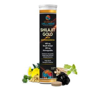 Shilajit with Ashwagandha Effervescent Tablets