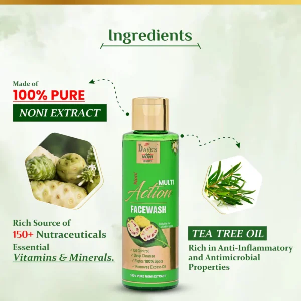Noni Multi Action Face Wash - Image 2