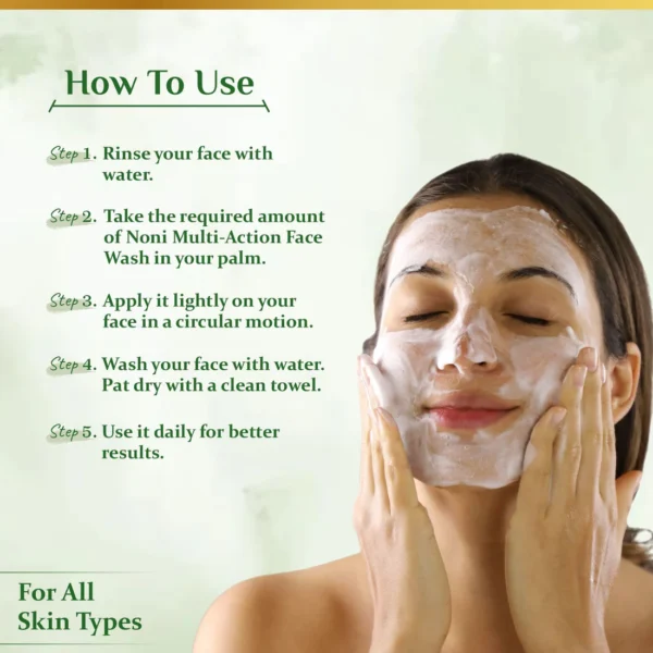 Noni Multi Action Face Wash - Image 3