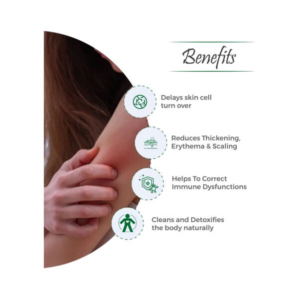 Vital Care Bactimo Capsule for Psoriasis (10×10 Capsules) - Image 2